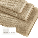Cotton Diamond Waffle Weave Bath Towel Set - Grayson Collection
