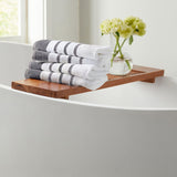 Decorative Cotton Stripe Bath Towel Set - Noelle Collection