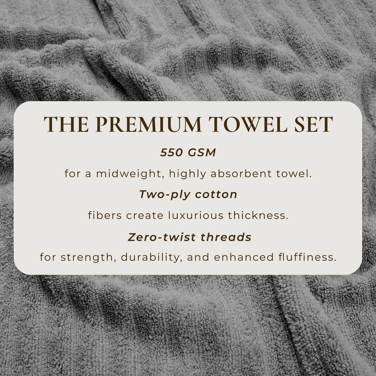 Luxury Cotton Towels - Karina Collection