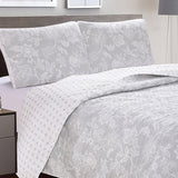 3-Piece Floral Quilt - Emma Collection