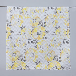 3 Piece Floral Quilt Set - Helene Collection