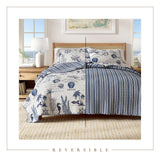 3-Piece Coastal Quilt - Catalina Collection