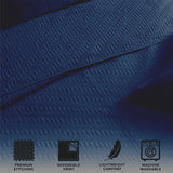 3-Piece Herringbone Stitched Quilt - Louise Collection