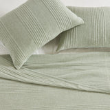 3 Piece Jersey Knit Quilt Set - Natalie Collection