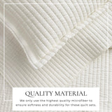 3-Piece Solid Quilt - Alicia Collection