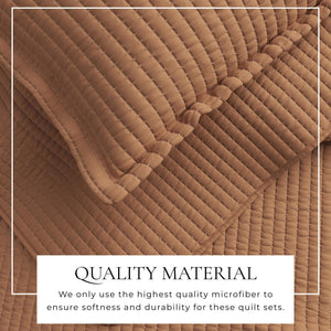 3-Piece Solid Quilt from Alicia Collection