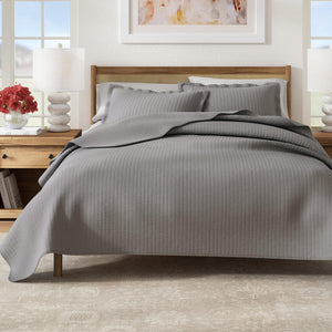 3-Piece Solid Quilt from Alicia Collection