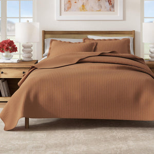 3-Piece Solid Quilt from Alicia Collection