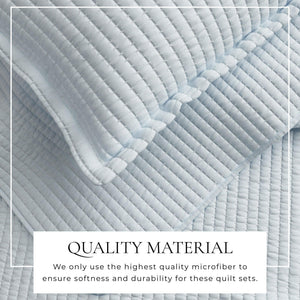 3-Piece Solid Quilt from Alicia Collection