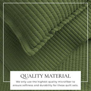 3-Piece Solid Quilt from Alicia Collection