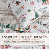 Colorful Holiday Quilt Set - Midnight Magic Collection