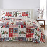 Colorful Holiday Quilt Set - Midnight Magic Collection
