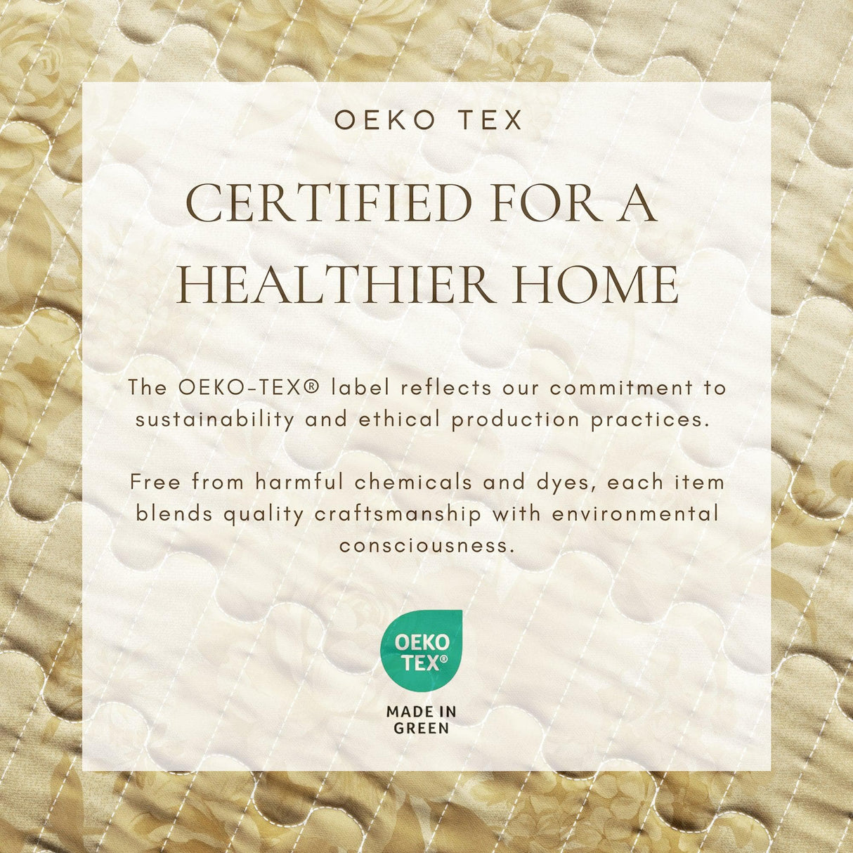 Floral Printed Cotton Quilt Set - Corin Collection