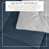 Reversible Comforter Set - Odette Collection