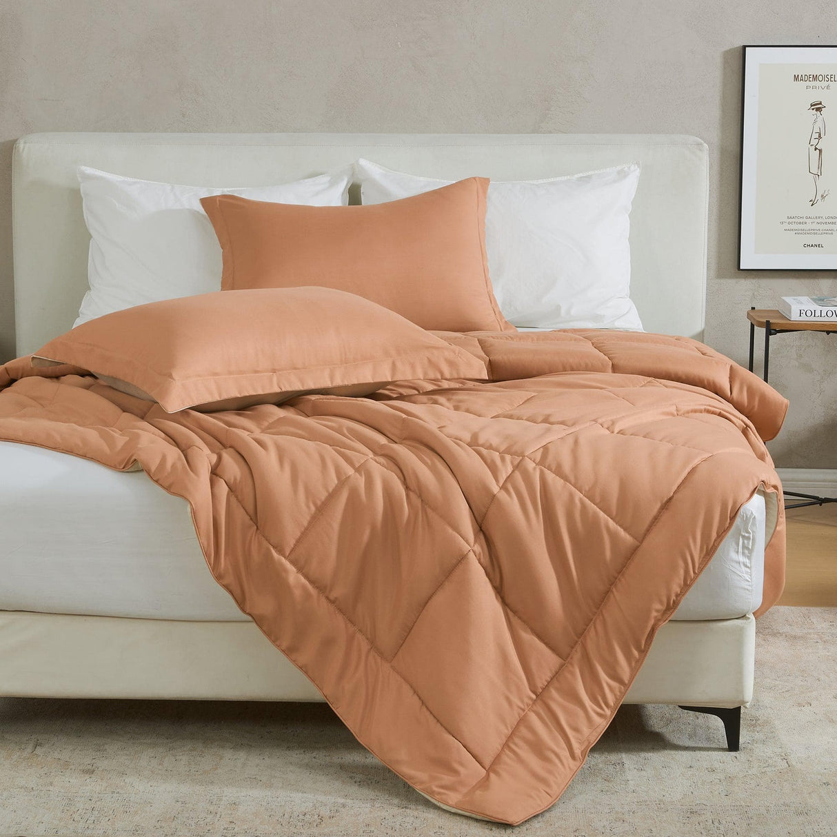 Reversible Comforter Set - Odette Collection