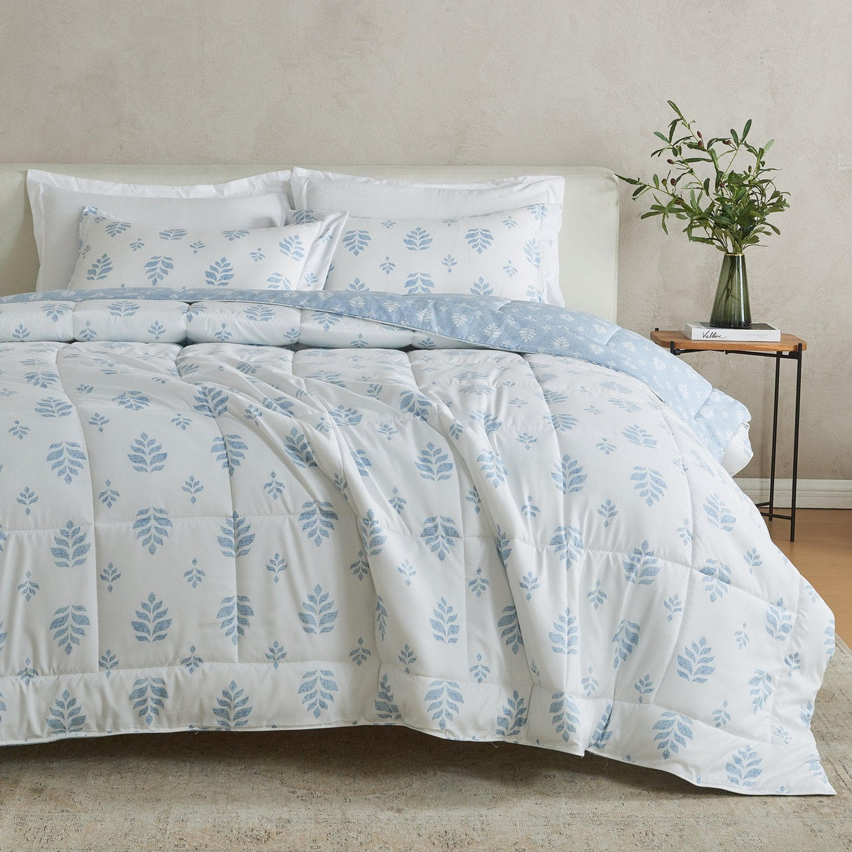 Reversible Comforter Set - Odette Collection