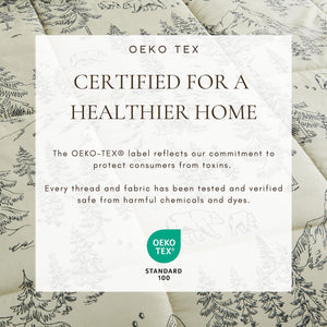 Reversible Christmas Comforter and Sham Set - Holiday Lodge Odette Collection