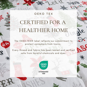 Reversible Christmas Comforter and Sham Set - Holiday Lodge Odette Collection