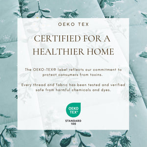 Reversible Christmas Comforter and Sham Set - Holiday Lodge Odette Collection
