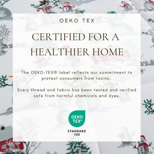 Reversible Christmas Comforter and Sham Set - Holiday Lodge Odette Collection