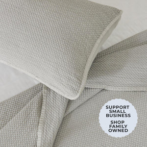 Stonewashed Relaxed Quilt Set - Vittoria Collection