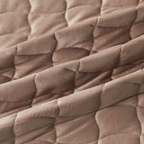 Velvet Box-Stitched Quilt Set - Vivica Collection
