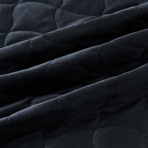 Velvet Box-Stitched Quilt Set - Vivica Collection