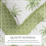 West Palm Trees Coastal Quilt Set - Coronado Collection