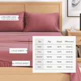 4-Piece Cotton Solid Flannel Sheet - Nordic Collection