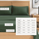 4-Piece Cotton Solid Flannel Sheet - Nordic Collection