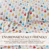 4-Piece Printed Plush Sheet - Velvet Luxe Collection