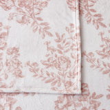 4-Piece Printed Plush Sheet - Velvet Luxe Lattice Collection