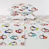 4-Piece Printed Plush Sheet - Velvet Luxe Collection