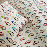 4-Piece Printed Plush Sheet - Velvet Luxe Collection