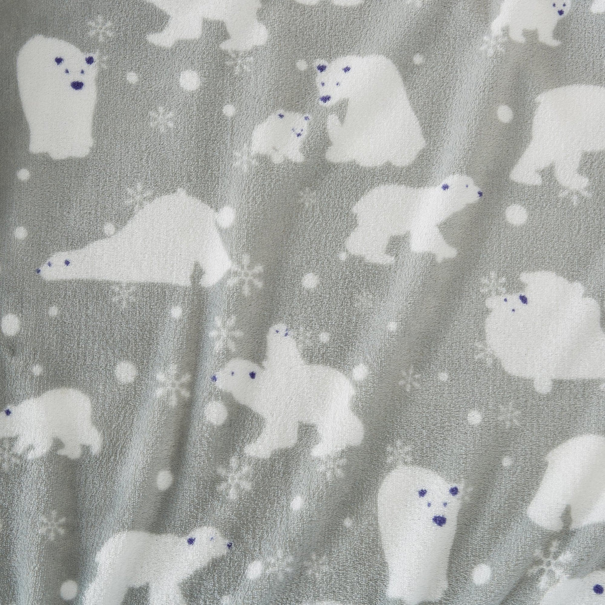 4-Piece Printed Plush Sheet - Velvet Luxe Collection