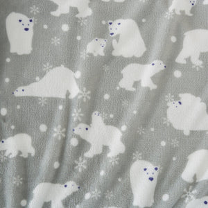 4-Piece Printed Plush Sheet - Velvet Luxe Collection