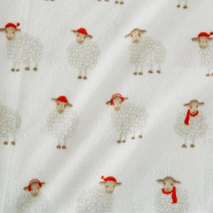 4-Piece Printed Plush Sheet - Velvet Luxe Collection