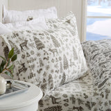 4-Piece Printed Plush Sheet - Velvet Luxe Collection
