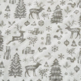 4-Piece Printed Plush Sheet - Velvet Luxe Collection