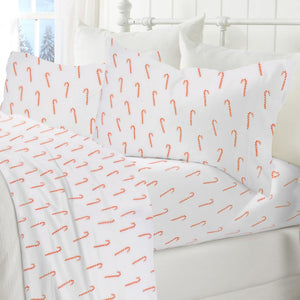 4-Piece Printed Plush Sheet - Velvet Luxe Collection
