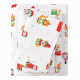 4-Piece Turkish Cotton Christmas Flannel Sheet - Whittaker Collection