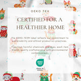 4-Piece Turkish Cotton Christmas Flannel Sheet - Whittaker Collection