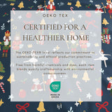 4-Piece Turkish Cotton Christmas Flannel Sheet - Whittaker Collection