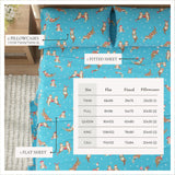 4-Piece Turkish Cotton Christmas Flannel Sheet - Whittaker Collection