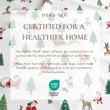 4-Piece Turkish Cotton Christmas Flannel Sheet - Whittaker Collection