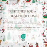 4-Piece Turkish Cotton Christmas Flannel Sheet - Whittaker Collection