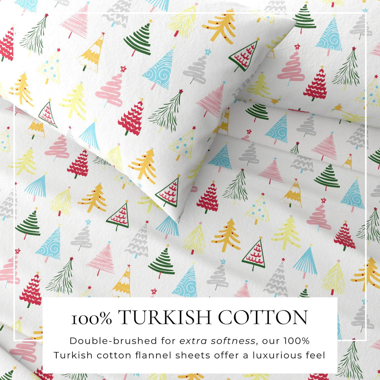 4-Piece Turkish Cotton Flannel Sheet - Whittaker Collection