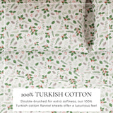 4-Piece Turkish Cotton Flannel Sheet - Whittaker Collection