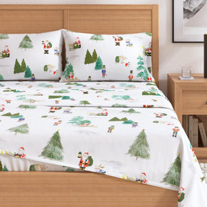 4-Piece Turkish Cotton Flannel Sheet - Whittaker Collection