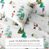4-Piece Turkish Cotton Flannel Sheet - Whittaker Collection